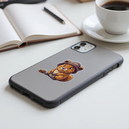 Cute Cartoon Bear Phone Case for iPhone product