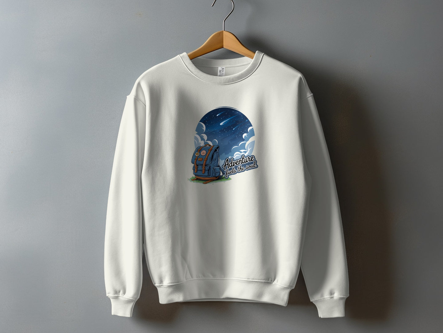 Adventure Awaits Starry Night Crewneck product