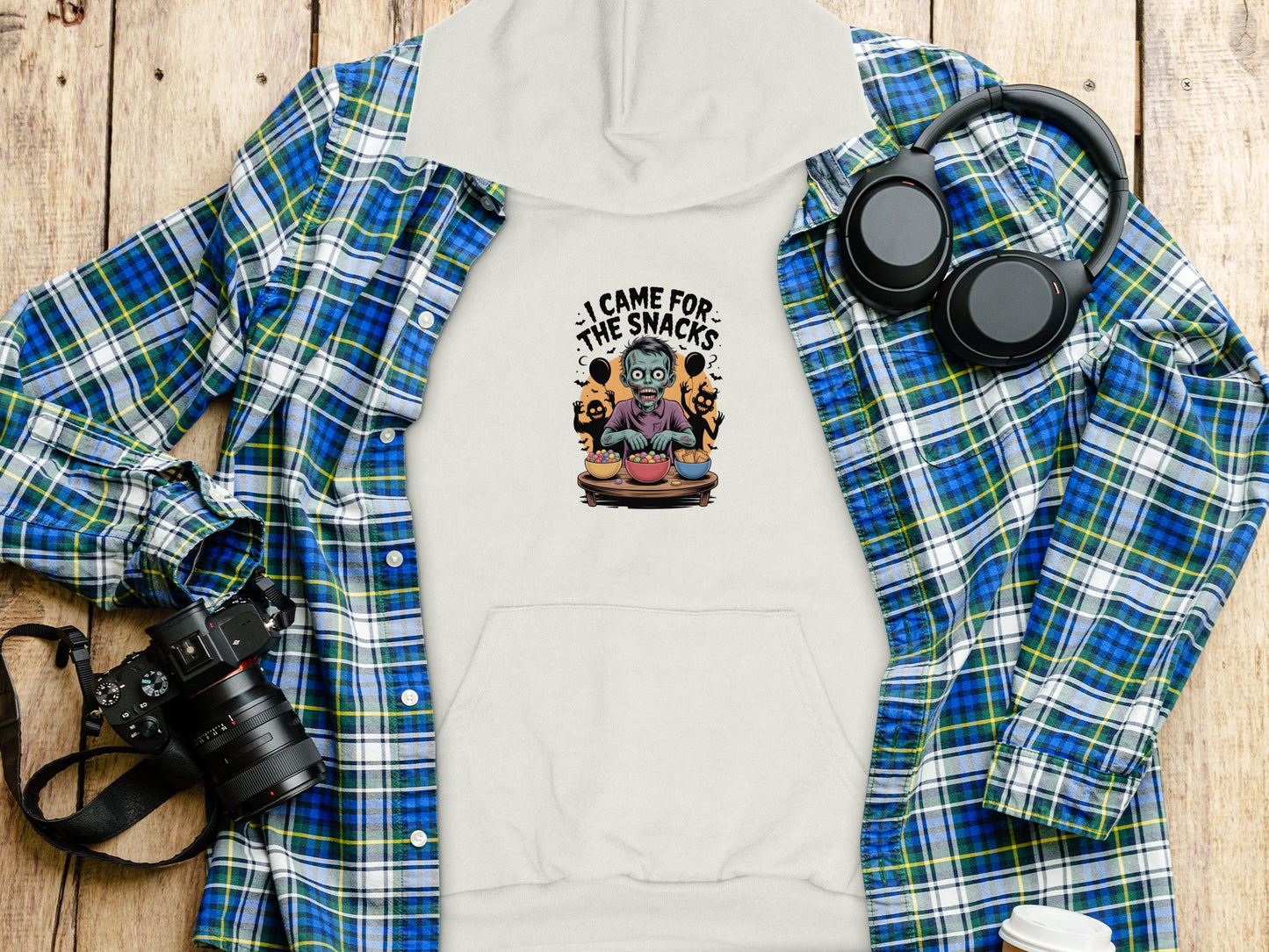 I Came For The Snacks Hooded Sweatshirt product type