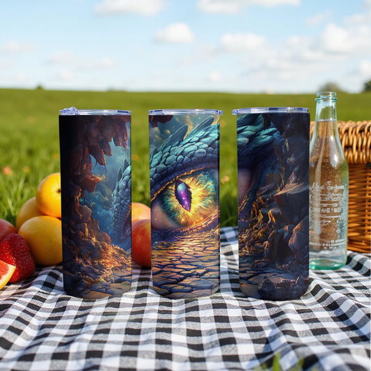 Enchanting Dragon Eye Artwork Insulated Drinking Product
