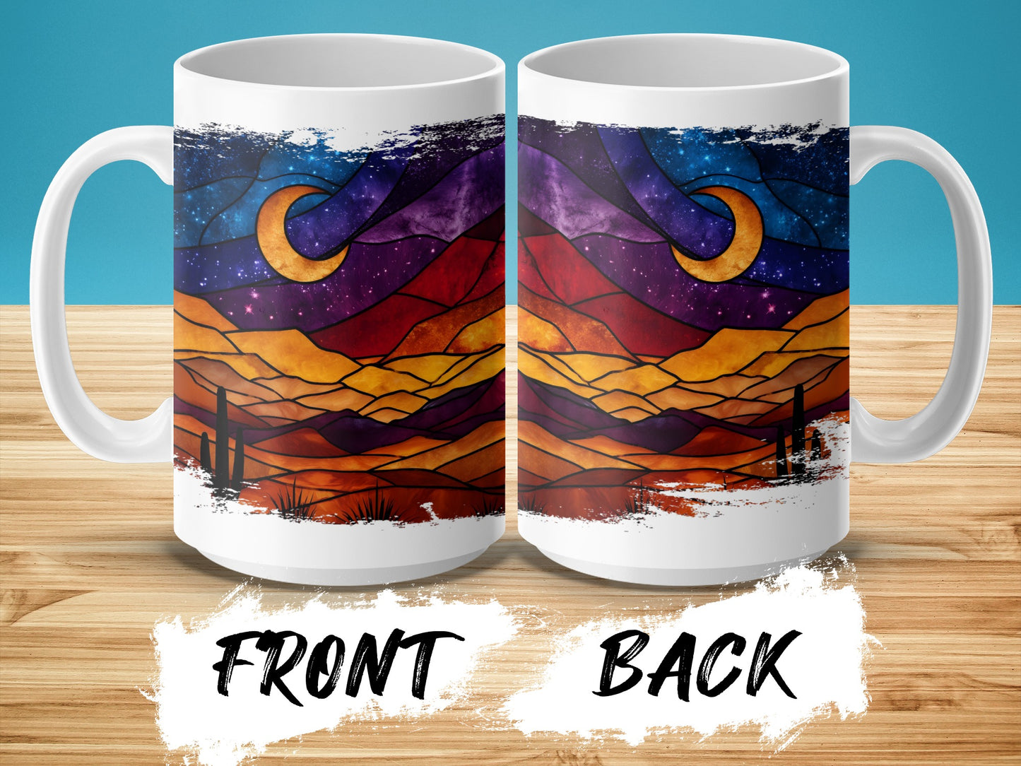 Vibrant Sunset Landscape Design Mug product type