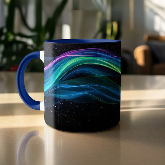 Stunning Colorful Aurora Borealis Design Mug product