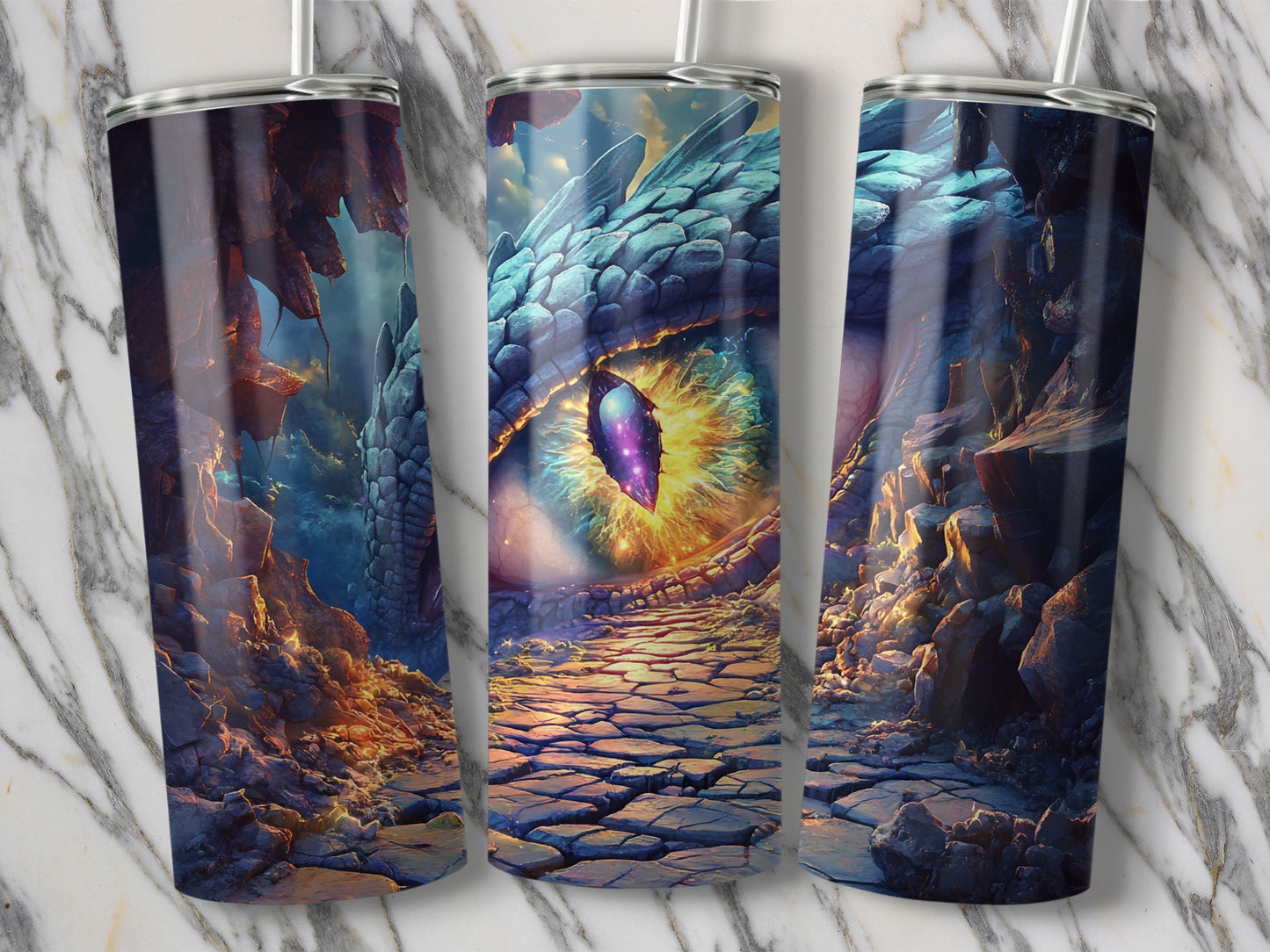 Dragon Eye Design Fantasy Art Tumbler product