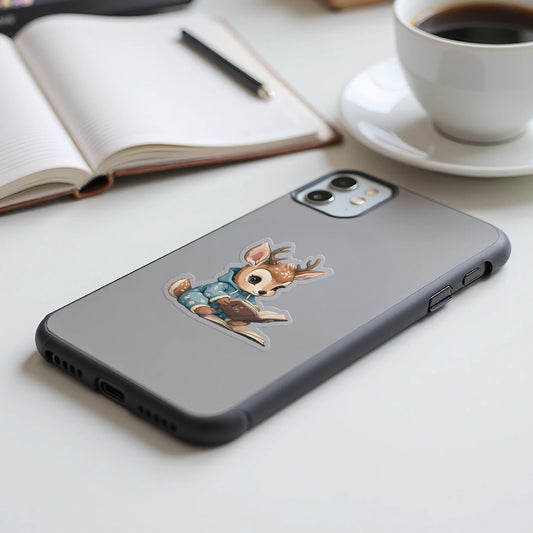 Cute Deer Illustration iPhone Case product