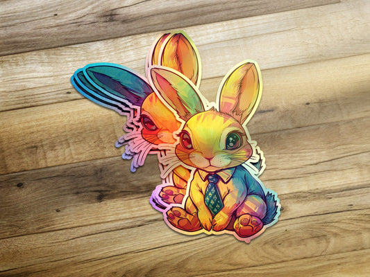 Cute Colorful Rabbit Sticker Pack for Crafting product type