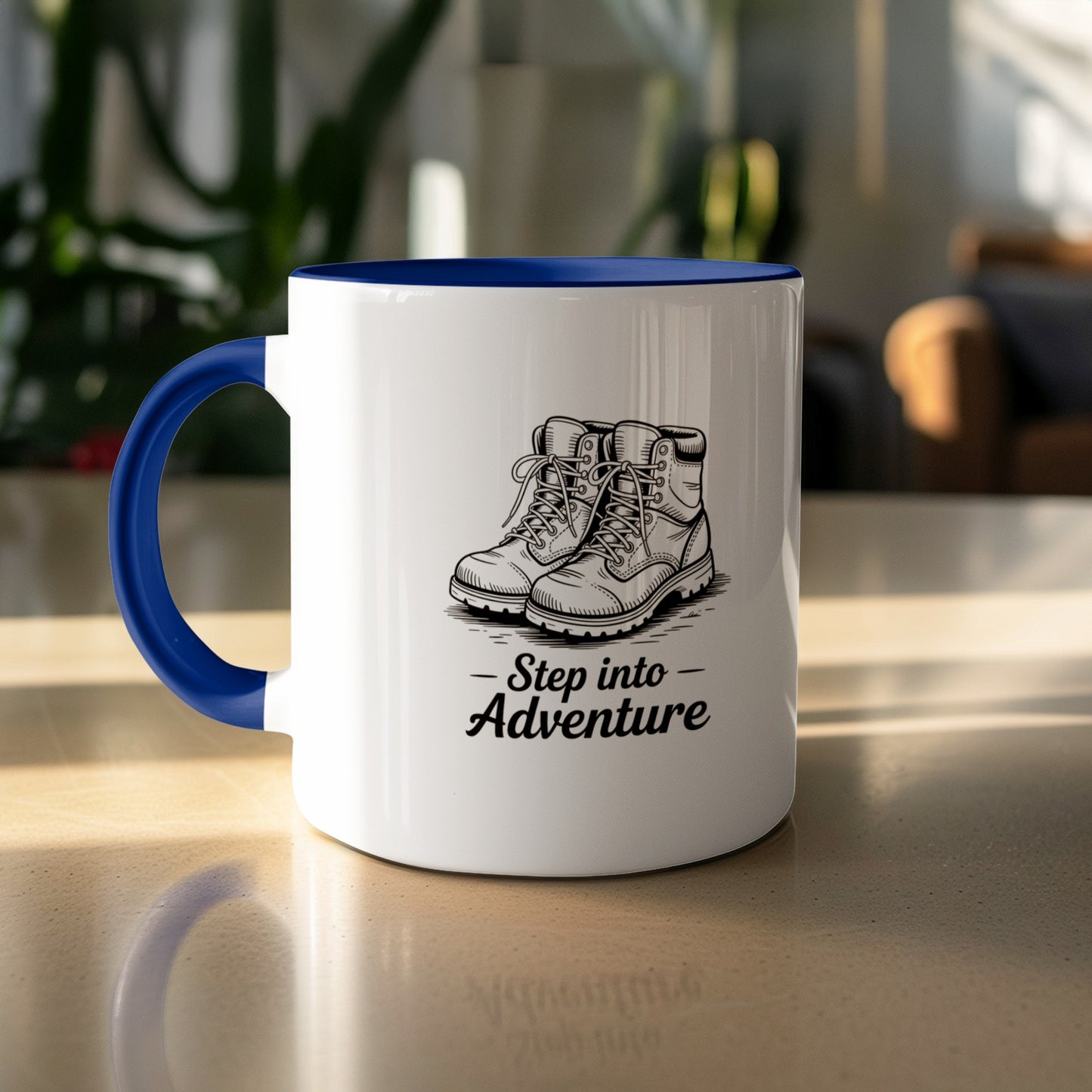 Step into Adventure Design Ceramic Mug product