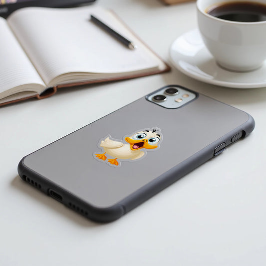 Cute Cartoon Duck Design iPhone Case product type