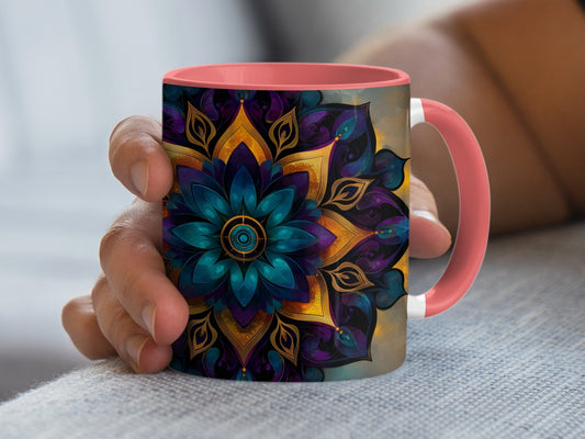 Vibrantly Colored Mandala Design Coffee Mug product type