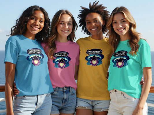 I Miss You More Than the Stars Graphic T-Shirt product