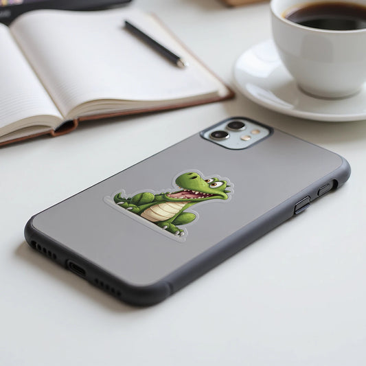 Cute Cartoon Green Dinosaur Phone Case product