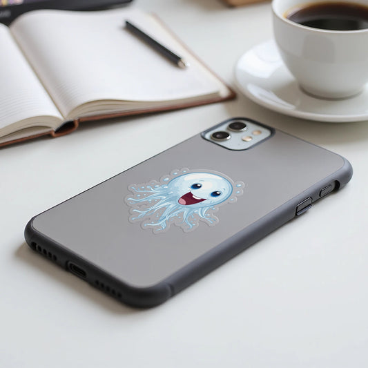 Cute Jellyfish Graphic Print on Phone Case product