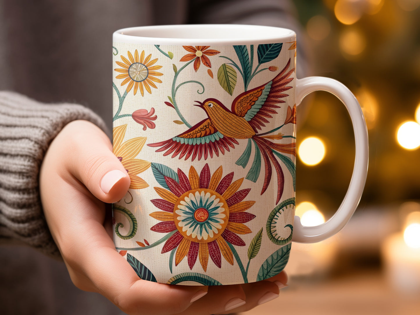 Floral Bird Paradise Coffee Mug product type