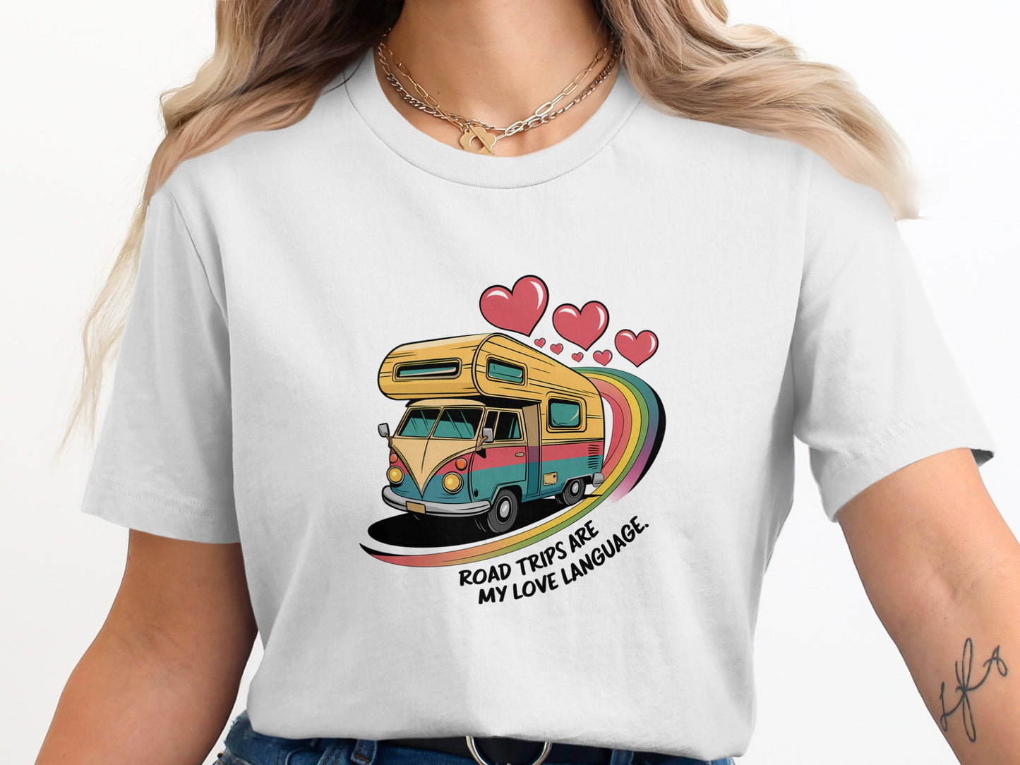 Road Trips Are My Love Language Graphic T-shirt