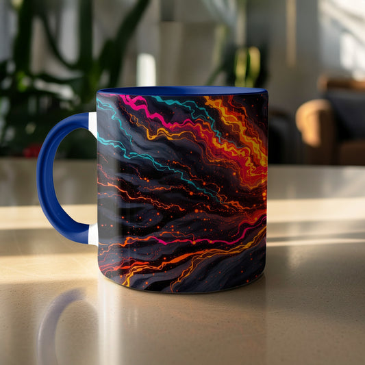Colorful Abstract Design Ceramic Mug product