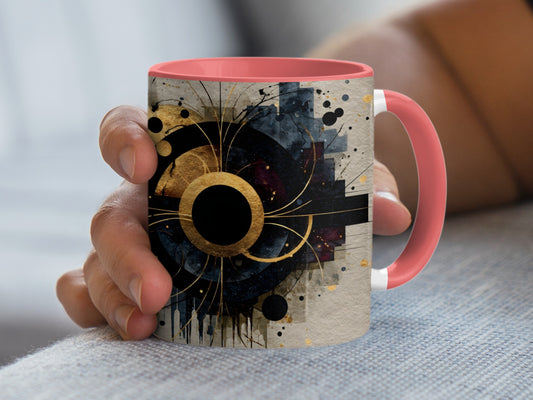 Artistic Abstract Caffeine Boost Mug Coffee Cup Product Type