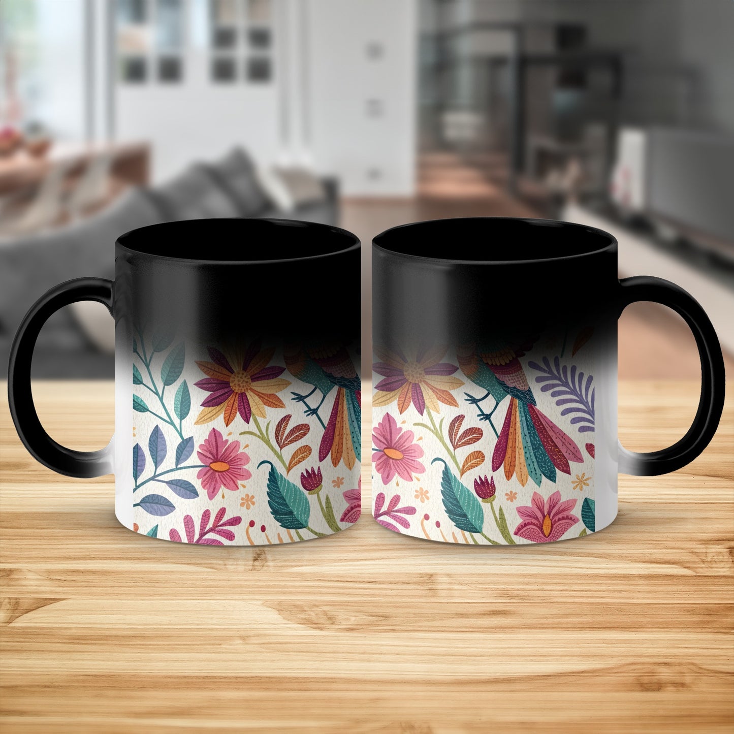Flower Power Hidden Design Magic Mug product