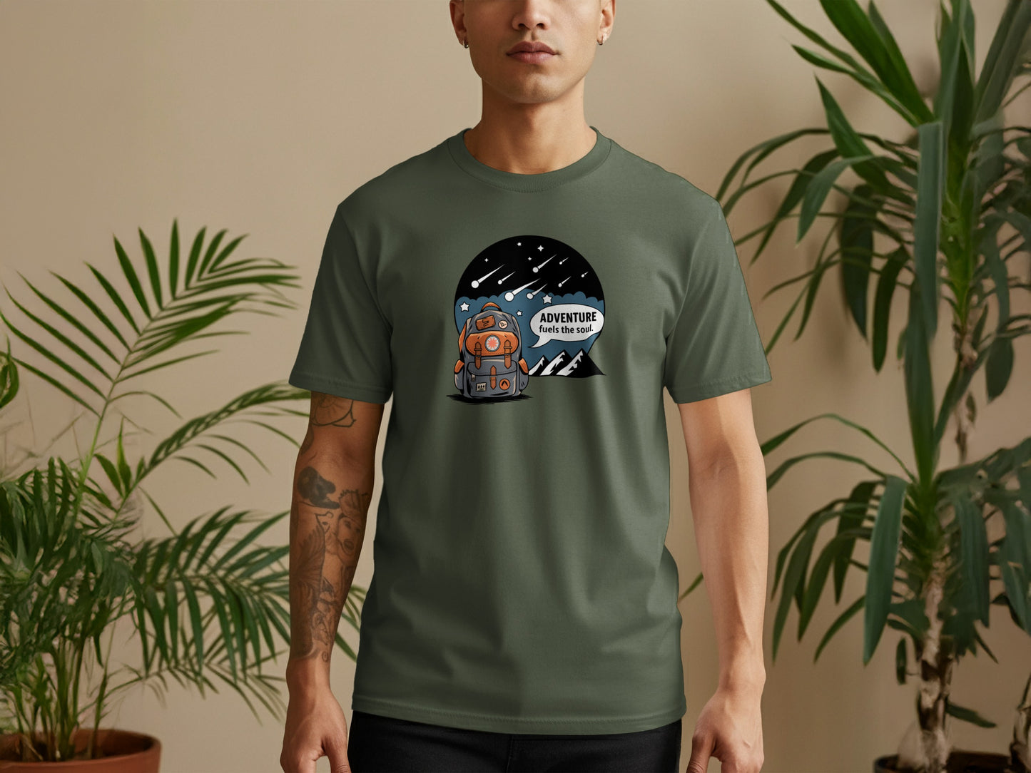 Adventure Awaits The Brave Explorer T-Shirt Product