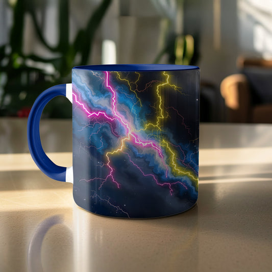 Electric Storm Graphic Design Mug product type