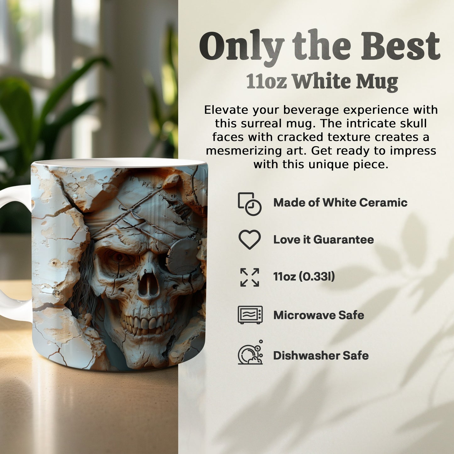 Elevate Your Experience With This 11oz White Mug Product