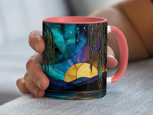 Colorful Sunset Design Coffee Mug vibrant product type