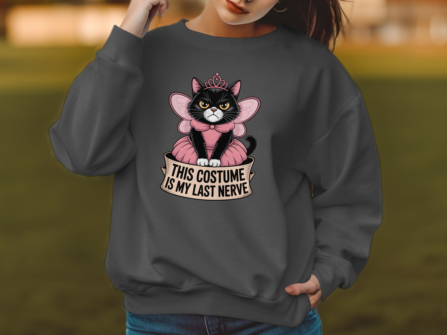 This Costume Is My Last Nerve Funny Sweatshirt product