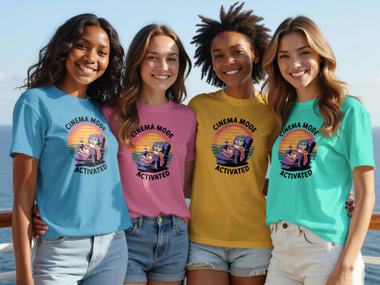 Cinema Mode Activated Graphic Tee product type