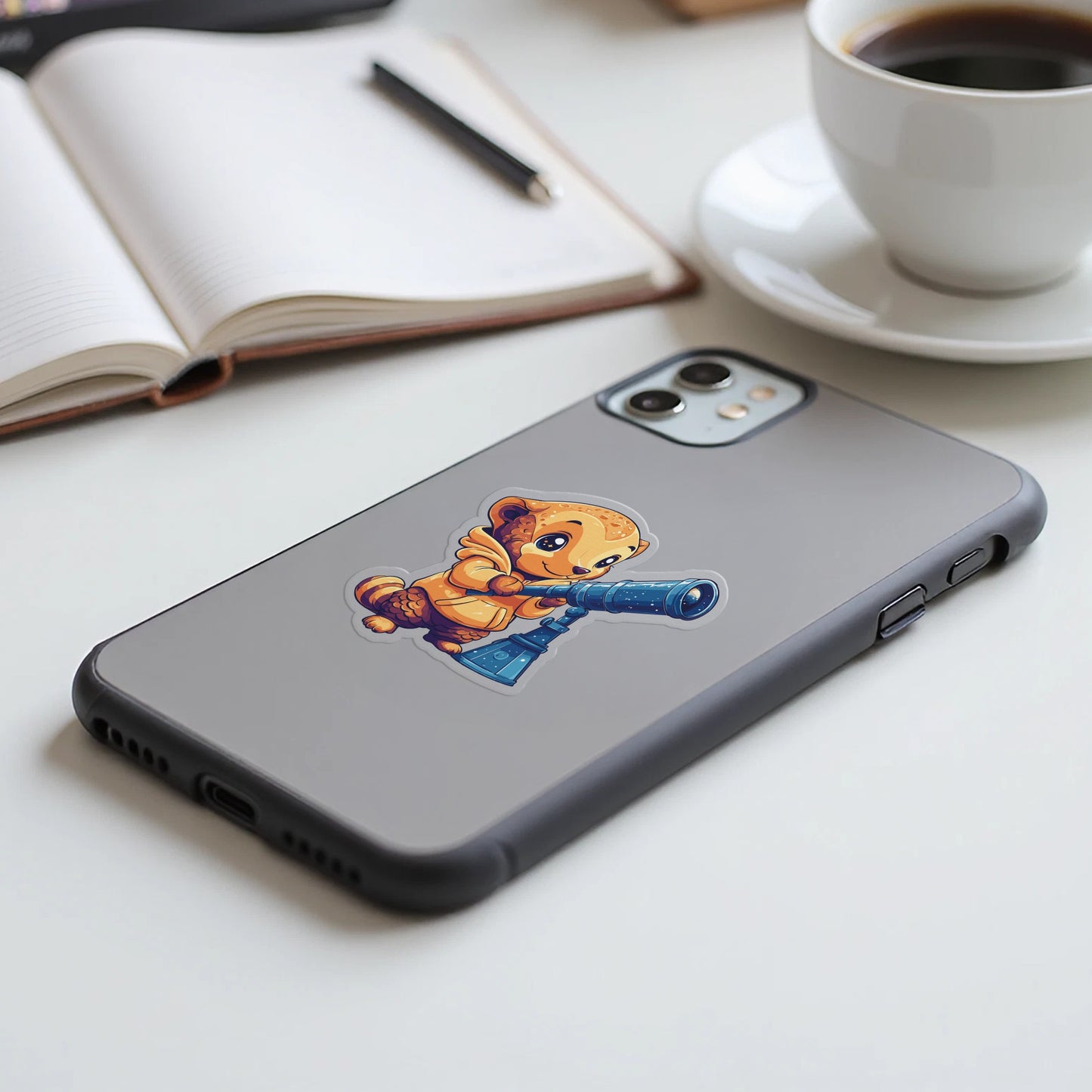 Cute Illustrated Character Design on Phone Case product
