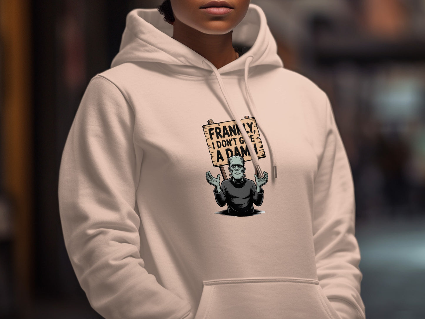 Frankenstein I Don't Give A Damn Hoodie product