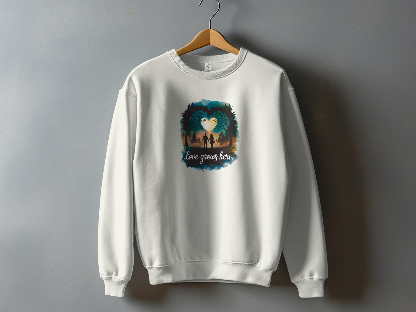 Love Grows Here Graphic Sweatshirt product type