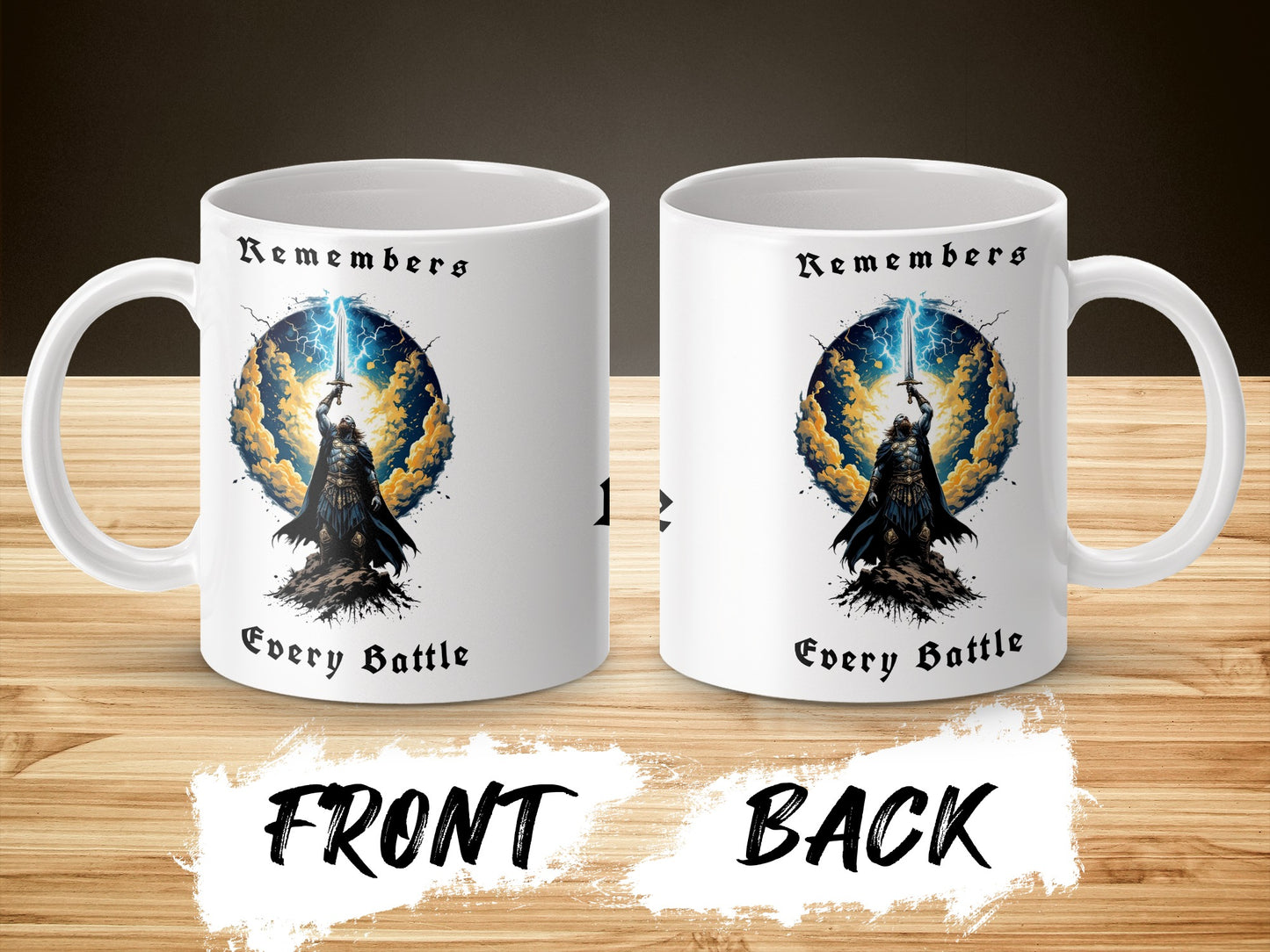 Fantasy Eagle Mug, Magic Tree Art, Inspirational Quote Coffee Cup, Unique Gift Idea, Front and Back Design