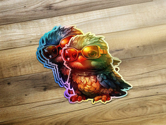 Colorful Artistic Owl Sticker Pack for Anime Fans product