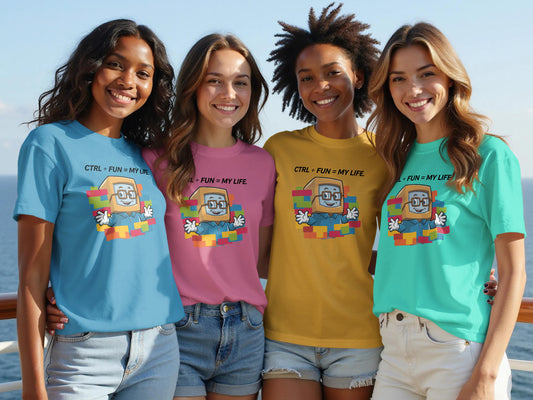 CTRL + FUN = MY LIFE Graphic T-Shirt product