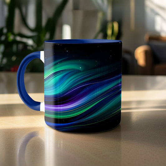 Northern Lights Imprint Design Ceramic Mug product