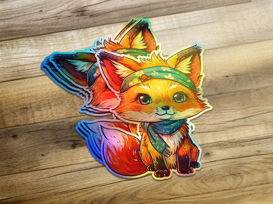 Adorable Fox-themed stickers for kids and adults product