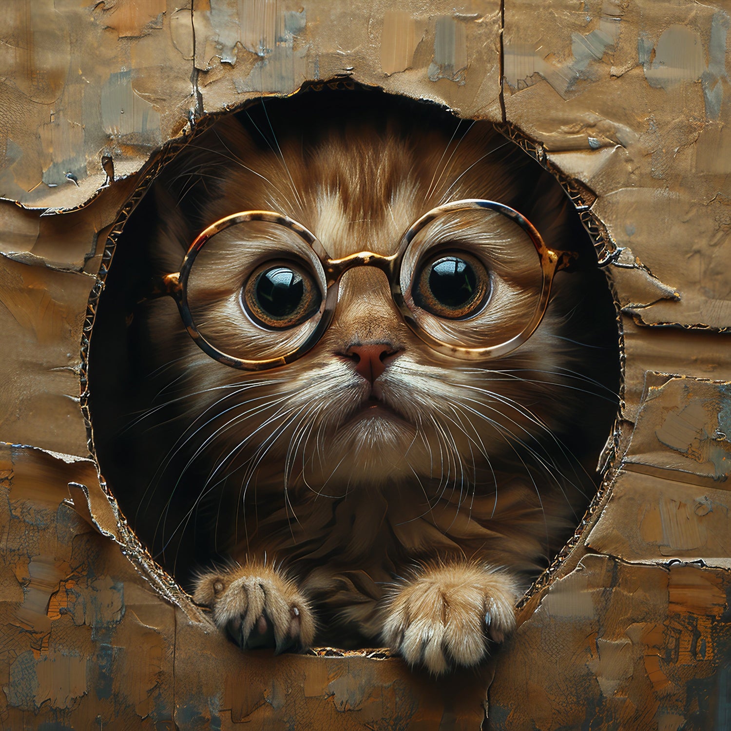 Digital Mug Wraps Cats in Frames