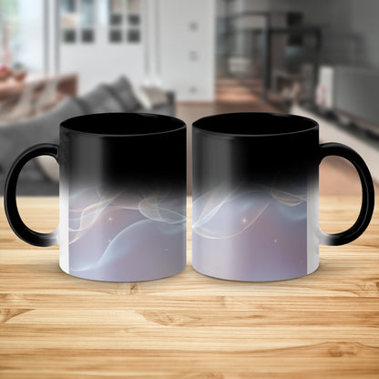 Mesmerizing Black and Gradient Smoke Magic Mug product