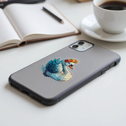 Elegant Swan Graphic Printed Mobile Phone Case product type