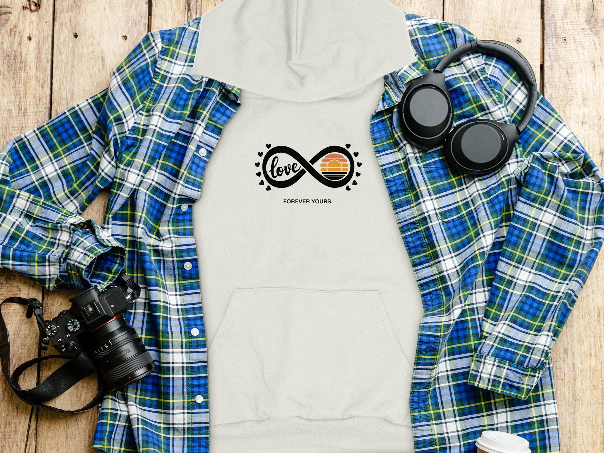 Love Forever Yours Infinity Symbol Hoodie product