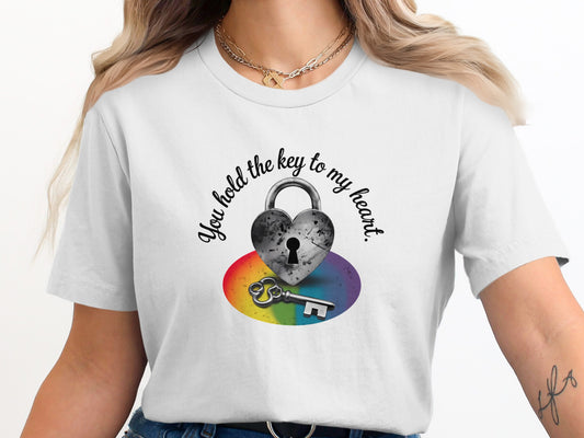 You Hold the Key to My Heart Graphic Tee product type