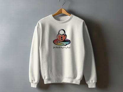 You Hold The Key To My Heart Graphic Sweatshirt product type