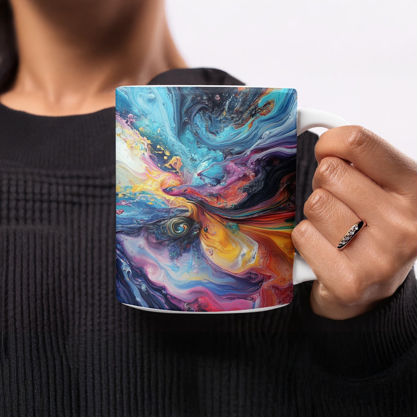 Colorful Abstract Design Coffee Mug product type