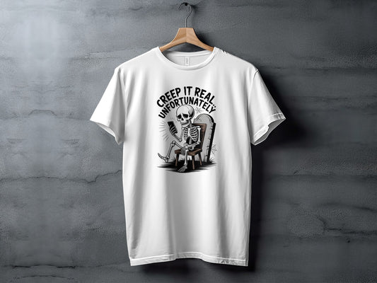 Creep It Real Unfortunately Graphic Tee product