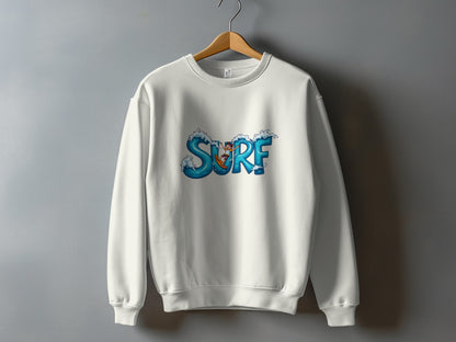 Surf Themed Masculine Graphic Sweatshirt product