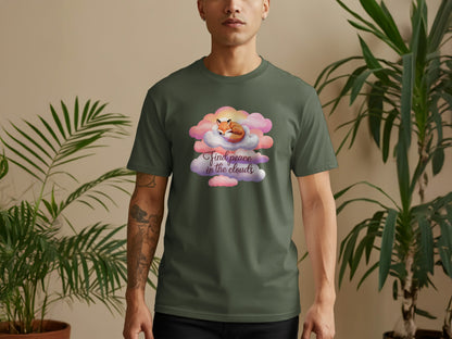 Find Peace in the Clouds Graphic T-shirt product type