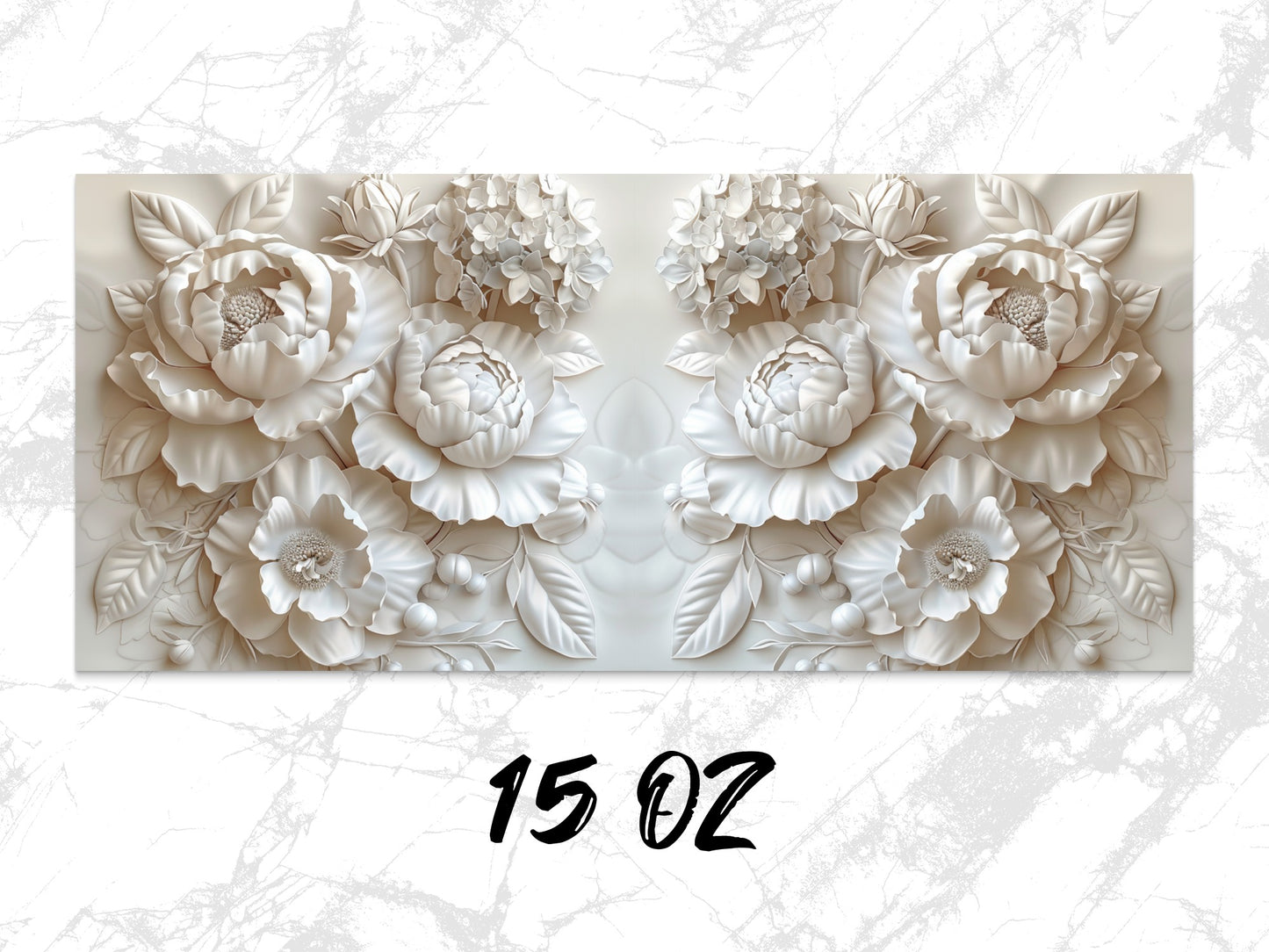 3D Wall Art Sculpture Floral Design Neutral Colors Home Decor Office Decoration Modern Relief Panel Artistic Interior