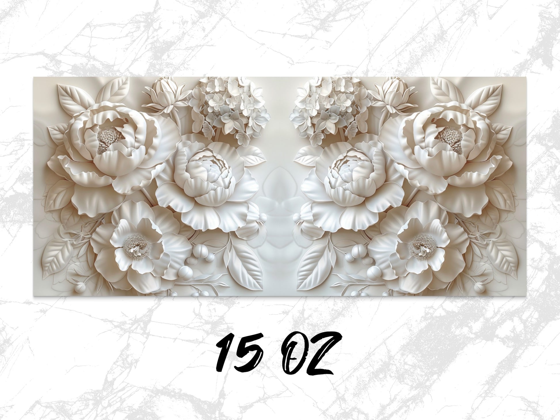 3D Wall Art Sculpture Floral Design Neutral Colors Home Decor Office Decoration Modern Relief Panel Artistic Interior