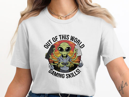 Out Of This World Gaming Skills Graphic T-Shirt product