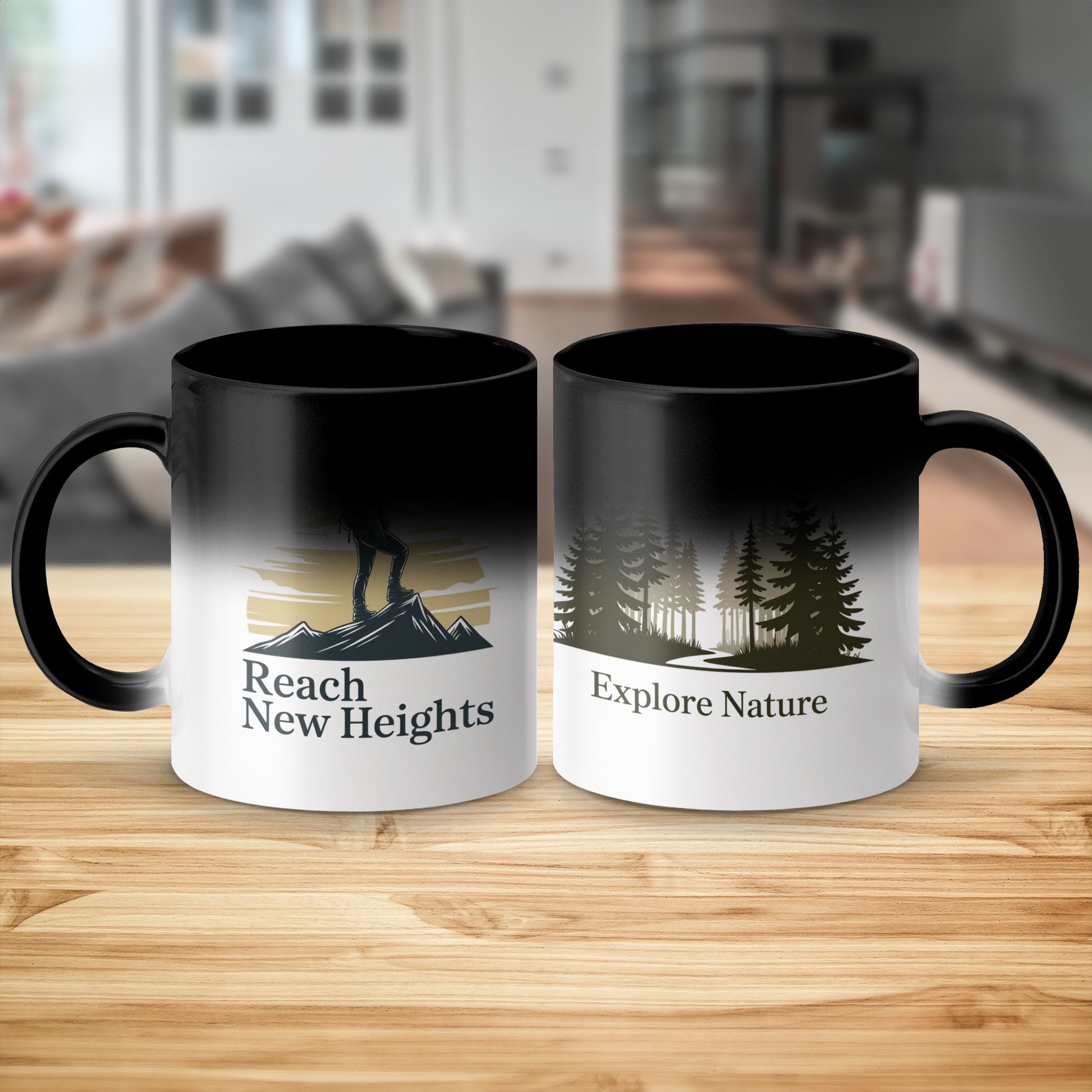 Mountain and Forest Theme Inspirational Mug product