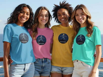 Peace By The Ocean Alien Print T-Shirt product type
