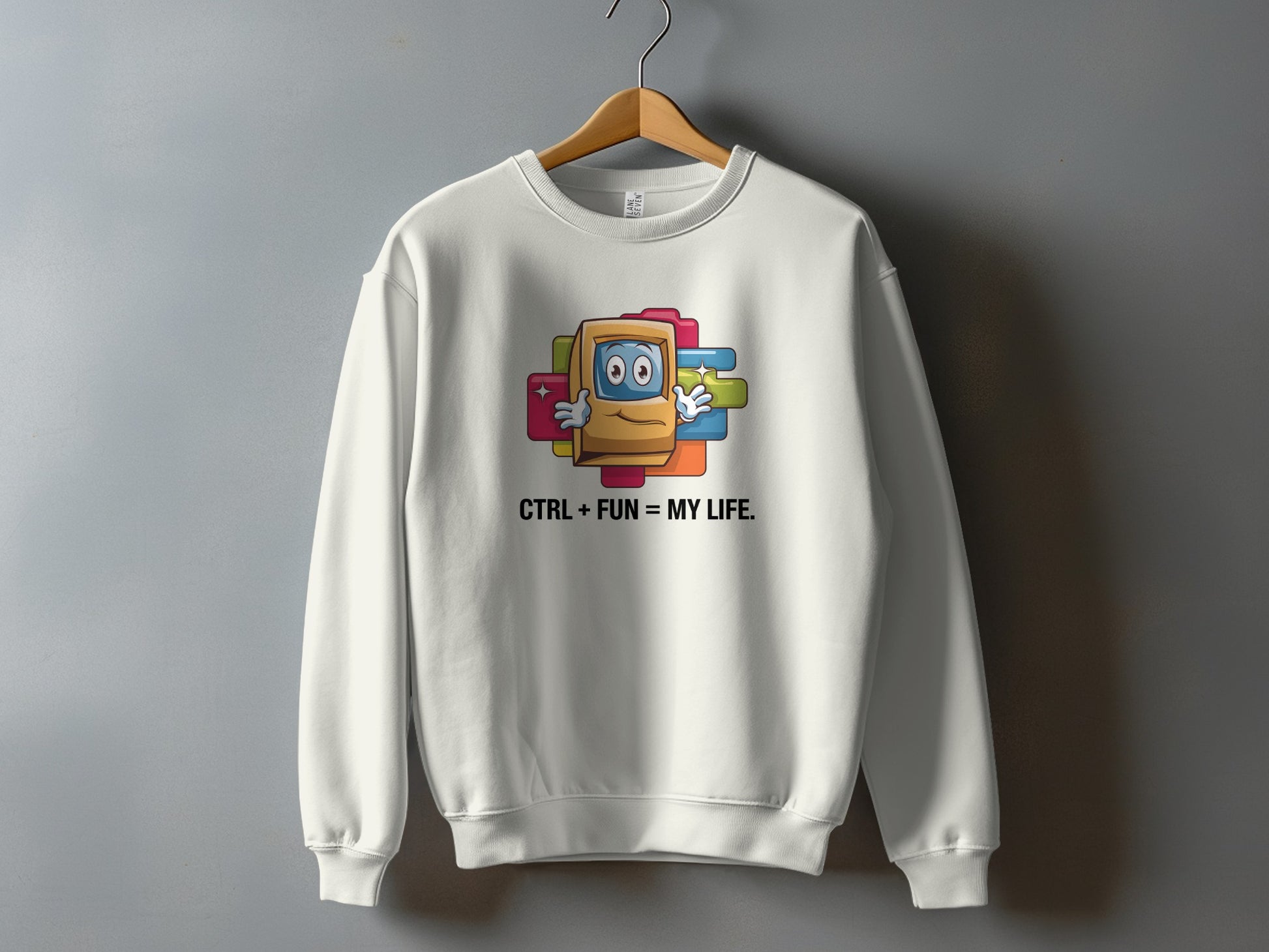 Ctrl + Fun = My Life Graphic Sweatshirt product type